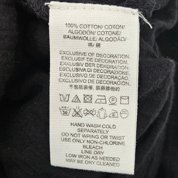 Free People Perfectly Victorian Black Embroidered Dress Short Sleeve Size S $168 - Picture 10 of 11